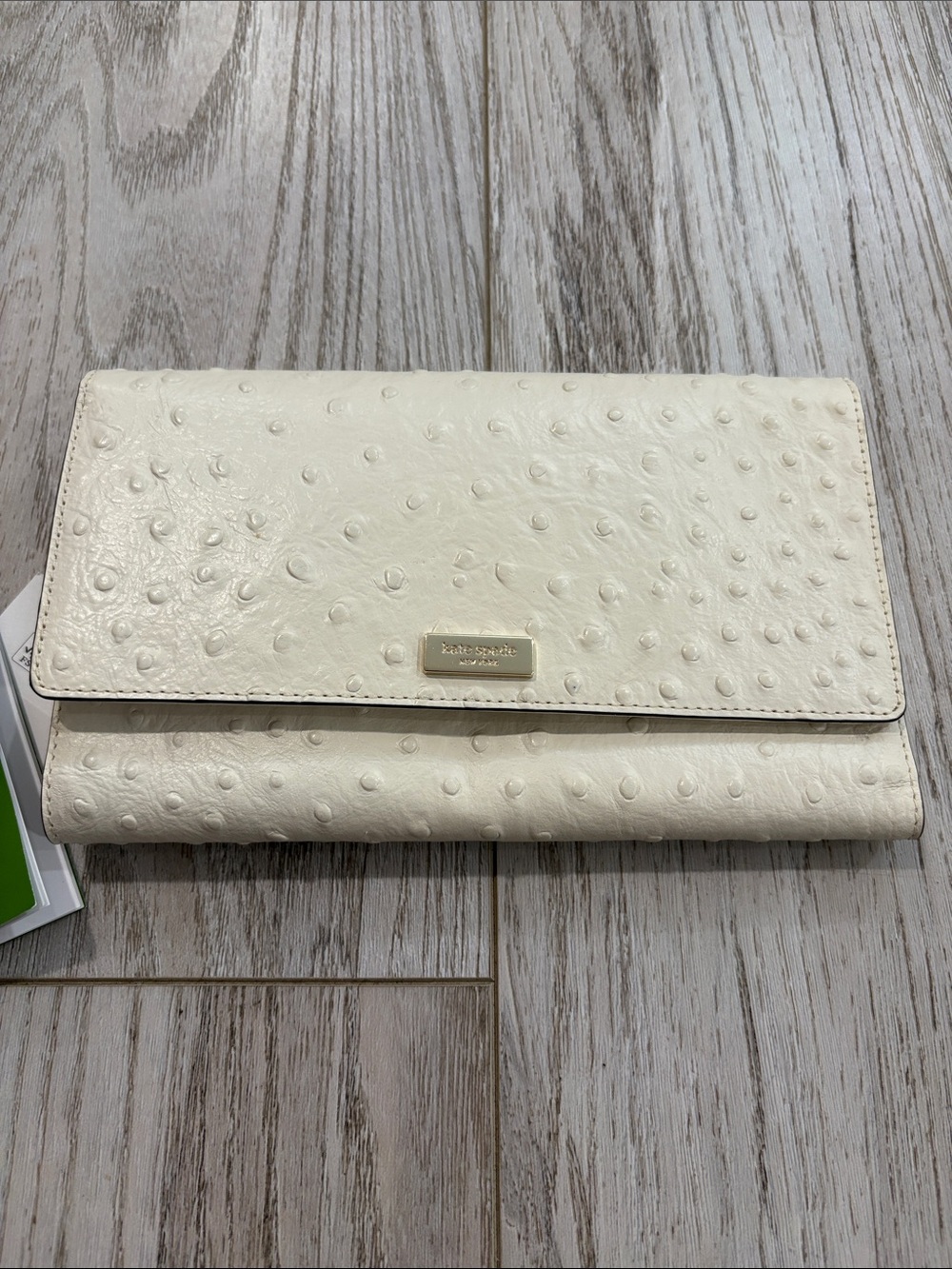 Kate Spade ♠️ Phoenix Riverside Street Ostrich NWT
